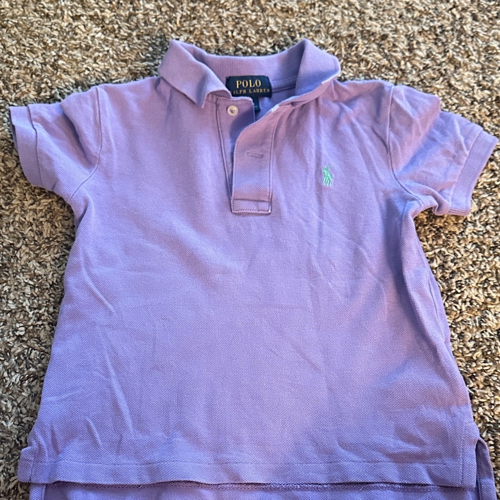 Polo by Ralph Lauren Kids Lavender Polo Shirt